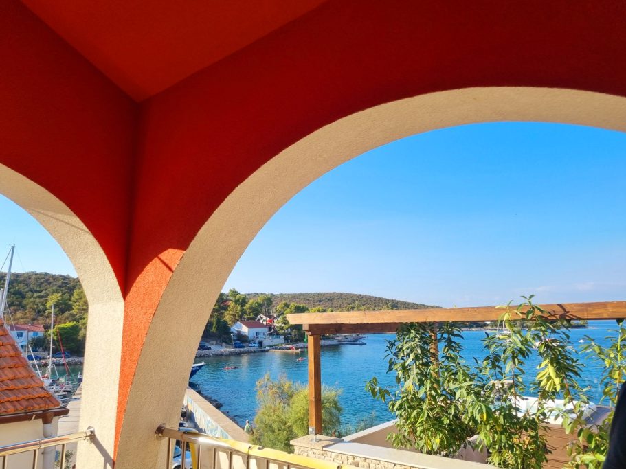 Balkon mit Meerblick
